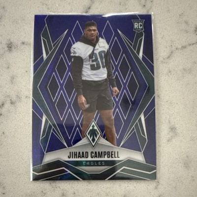 Panini 2025 Phoenix Rookie Serial Numbered Jihaad Campbell Eagles #235 Card