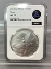 2023 Mo .999 Silver 1 Onza Mexican Libertad 1 Oz Coin - NGC - MS 70