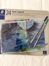 Staedtler Karat Aquarell 24-Color Watercolor Pencil Set Multicolor 125 M24