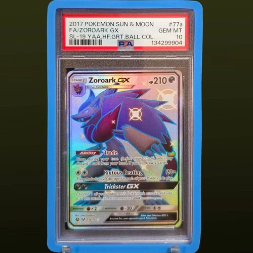 2017 POKEMON SHINING LEGENDS ZOROARK #77/73 PSA 10 GEM MINT