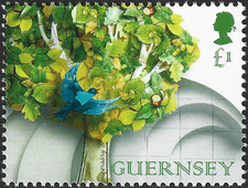 2022 Guernsey Sg 1943 Heart of the Forest MNH