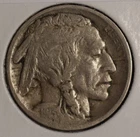 Buffalo Nickel. 1913 D. Fine Type 1.   Lot # 9049-43-07