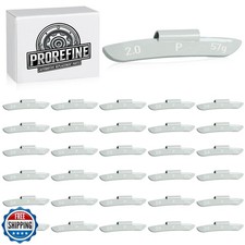 Upgraded 2 oz Clip On Wheel Weights for Steel Rims Corrosion-Resistant Coated