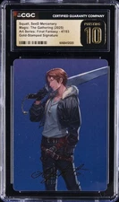 2025 ART CARD - GOLD-STAMPED SIG - JPN SQUALL,  SEED MERCENARY CGC 10 PERFECT
