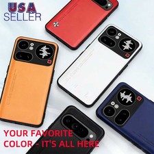 For Nothing Phone 4A/4A Pro PU Leather Fabric Coated Rubber hard Case cover NEW