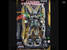 Mega Transbot Robot with energizer Makes Noise New On Card