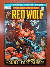 Red Wolf #1..1972..Marvel Comics..Nice copy..See photos...