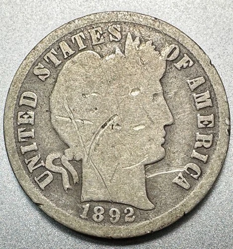 1892-S  BARBER DIME   GOOD DETAILS  KEY DATE  #$1271