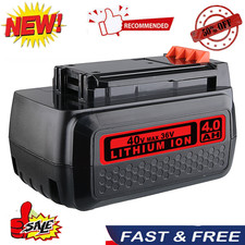 US 40V 4.0Ah LBX2040 LBXR36 for Black and Decker 40 Volt Lithium Battery LBX1540