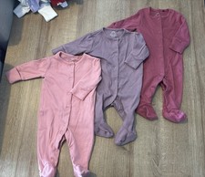 Baby Girls Next Babygrows Up To 1 Month