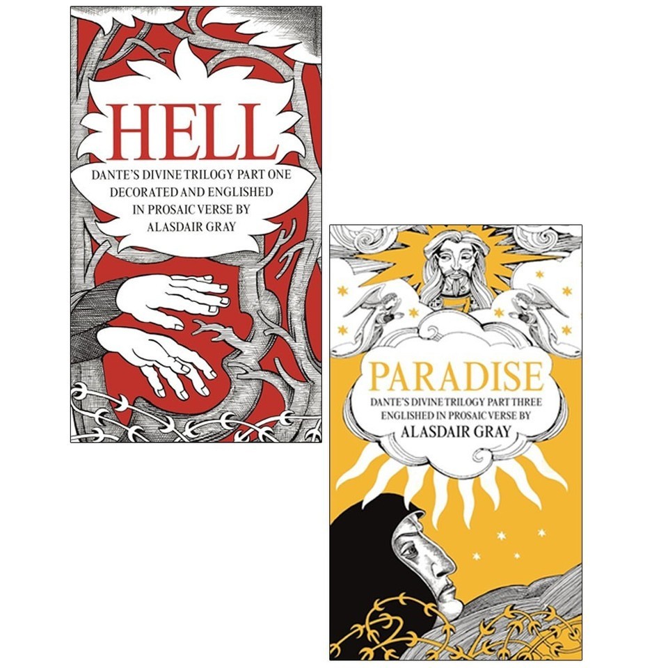 Alasdair Gray Dantes Divine Trilogy Collection 2 Books Set Paradise,Hell