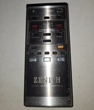 Zenith Video Action Control Remote Controller Made in Japan OEM Original -Tested