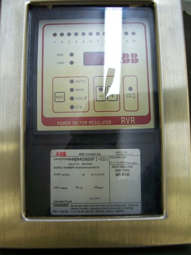 ABB Power Factor Regulator RVR A48R450B9FI-ED1 Enclosure 3R Outdoor 480V 3 Phase