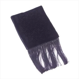 Foulard Gucci femme noire unisexe authentique d'occasion T7383