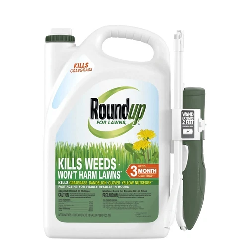 Roundup 5020710 Weed Killer for Northern Lawns, Extended Wand, 1 Gallon