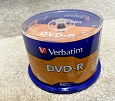 Verbatim Life Series DVD-R Disc Spindle, Pack Of 50