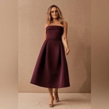 BHLDN Amsale Russo Midi Dress