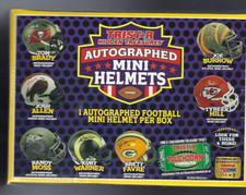 2022 Tristar Hidden Treasures Box Football Autograph Mini Helmet Sealed Box