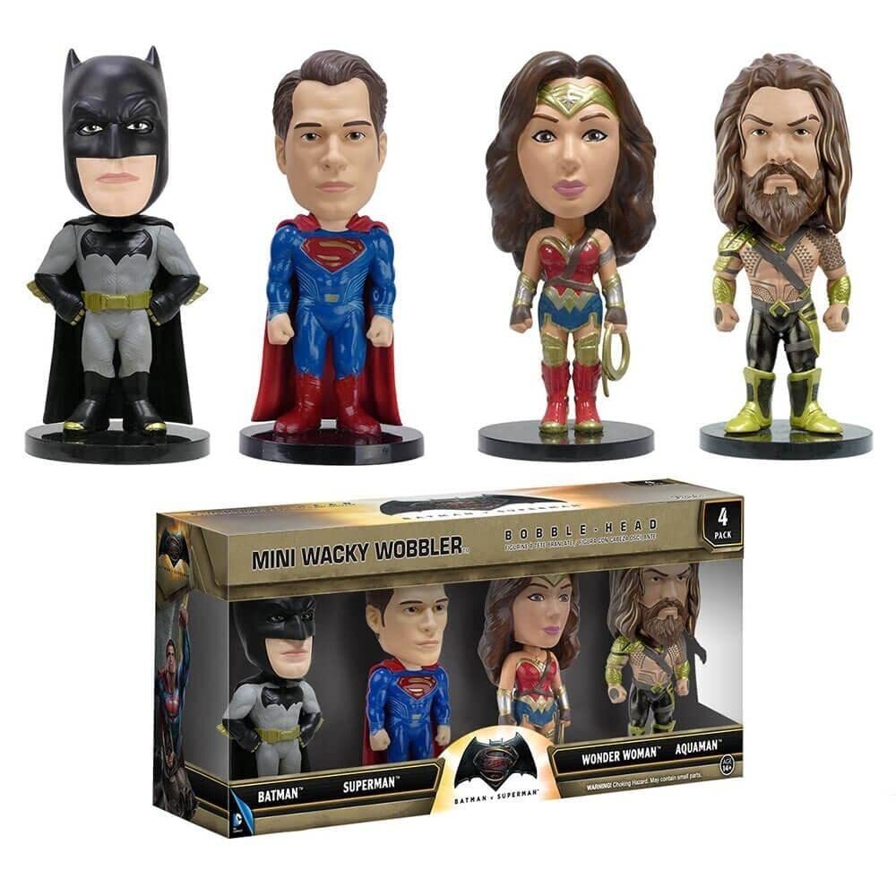 Funko Mini Wacky Wobblers - Batman Vs. Superman Bobble Head Boxed Set