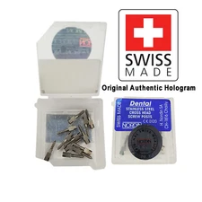 Dental Screw Post Refill Stainless Steel of All Sizes NORDIN Kit 12 posts