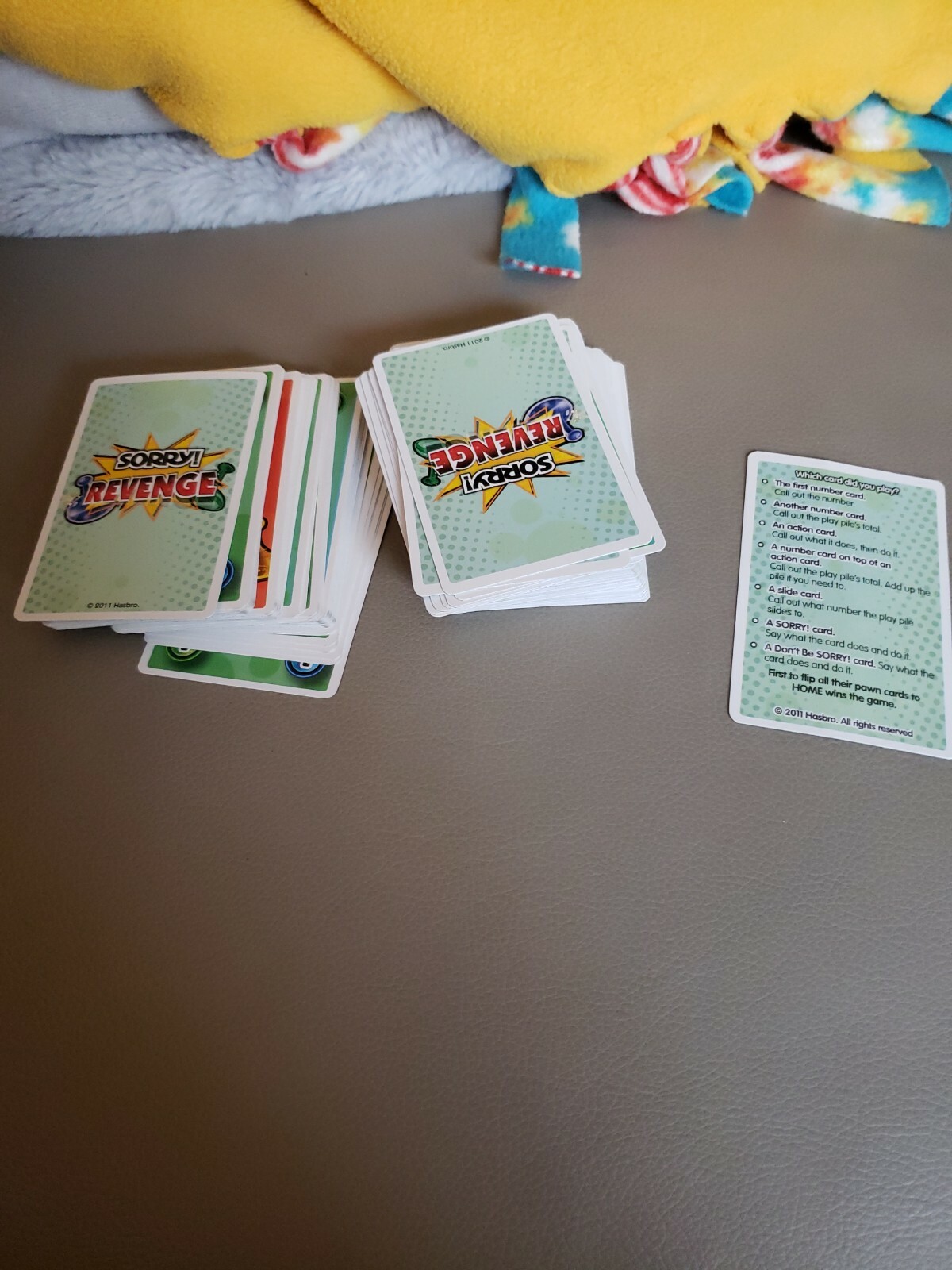 Sorry Revenge Card Game Hasbro Card Game Complete 653569497134 EBay