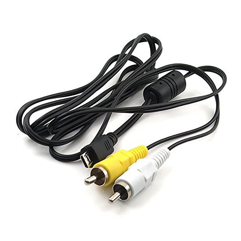 Micro USB Male to 2 RCA AV Audio Video Adapter Component Cable For Samsung - Image 3 of 4