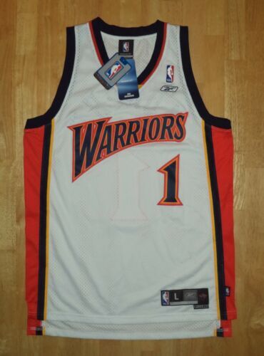 Golden State Warriors NBA Reebok Team Issued LS Warm Up Jacket