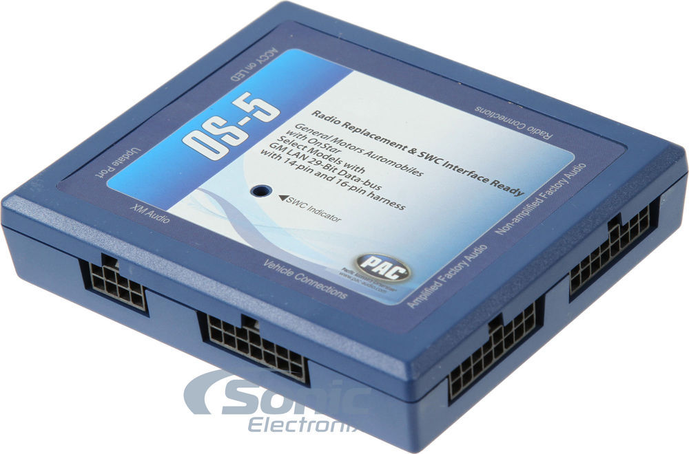 PAC OS-5 29-Bit GMLAN Retains OnStar BOSE Radio Replacement