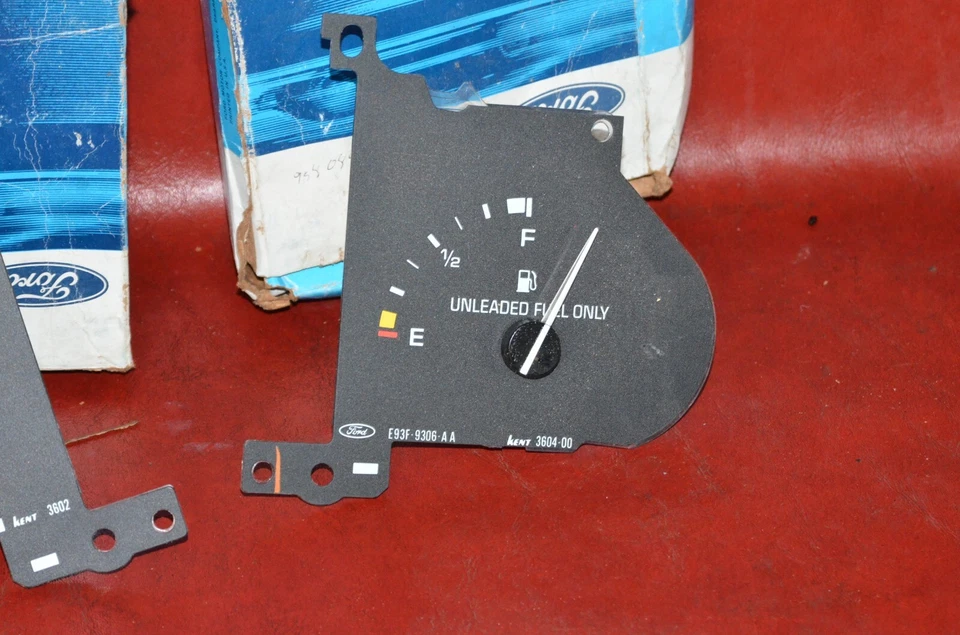 Nuevo de Lote Antiguo 1988 1989 Ford Tempo Merc Topacio Medidor de Combustible Temperatura sin Tacómetro E93Z-9305-B Foto 3 de 4