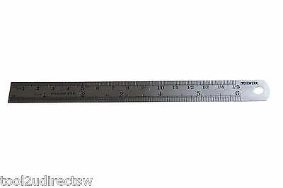 VEWERK BY BERGEN 6" 150mm LONG STAINLESS STEEL RULER B2721