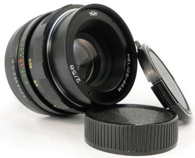  NEU  HELIOS 44m 58mm f/2 Lens M42 + Adapt. Fuji Fujifilm X-Mount FX X-Pro 1 2