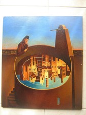 GRANDE SVENDITA - FRANCO FORTUNATO - OLIO SU TAVOLA 35X40