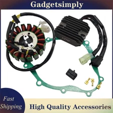 Magneto Coil Stator+Voltage Regulator Rectifier+Gasket Fits V-STROM 650 DL650