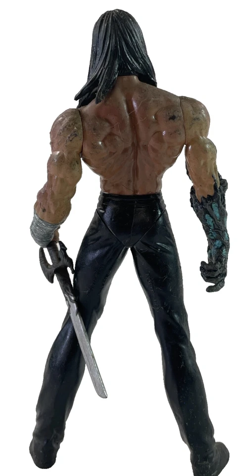 Figura Witchblade Ian Nottingham 6" 2001 Moore exclusiva suelta por correo con espada Foto 3 de 4