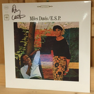 Signed by RON CARTER Miles Davis E.S.P. Audiophile COLUMBIA IMPEX LP Signiert