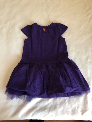 gymboree purple dress Girls Mommy And Me Short Sleeve Lilac Print Poplin Woven Tiered Dress - Lovely Lavender - WHITE