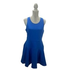 Banana Republic Factory Women's Dress Ponte Knit Tennis Dress Dropped Waist 12P