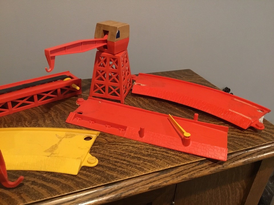 Vintage Mattel Toy Wood Put Put Wind Up Construction Set From 1970’s eBay