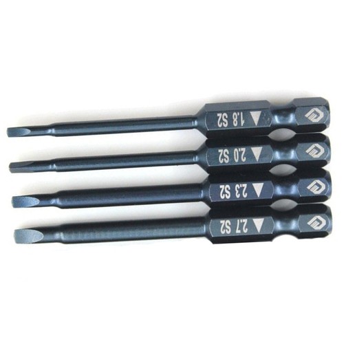 4pcs Triangle Screwdriver Bit Set 1/4 Hex Security Magnetic Head 65mm Extra Long - Picture 24 of 24