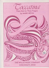 Toccatina Piano Solo for Three Fingers by Mark Nevin Sheet music