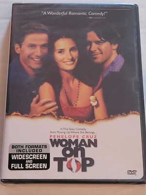 Woman on Top (DVD, 2000) Romance, Sexy Comedy, Penelope Cruz, Murilo Benicio NEW