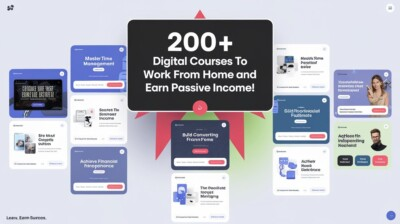 #ad 200 Courses to Work from Home and Build Sustainable Passive Income $4.99