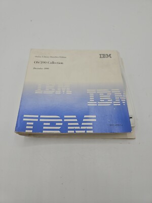 IBM OS/390 COLLECTION CD SK2T-6700-15 DECEMBER 1999 LIBRARY OMNIBUS EDITION