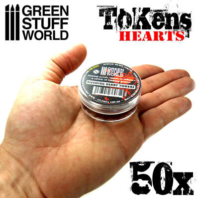 Tabletop Smooth Heart Life Token