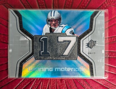 Jake Delhomme 2007 SPX NFL Winning Materials Game Used Jersey Carolina Panthers