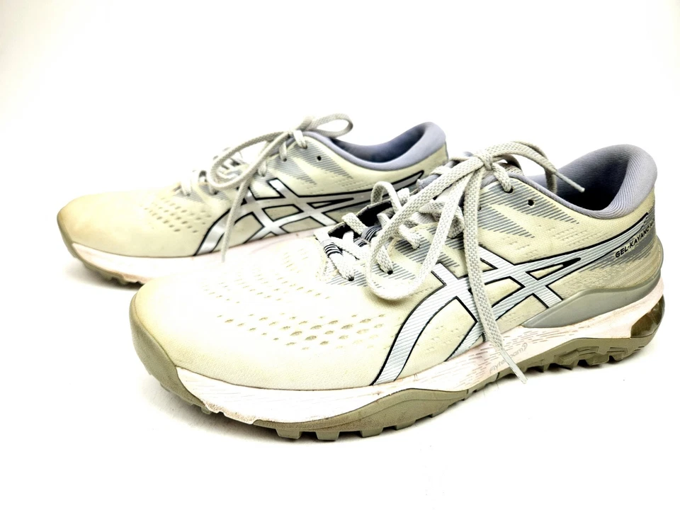 ZAPATOS DE GOLF ASICS GEL-KAYANO ACE PARA HOMBRE SIN CLAVOS / GRISES, PLATEADOS / TALLA 11 Foto 3 de 4