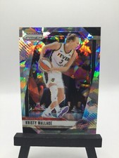 2024 Panini Prizm WNBA - Kristy Wallace #133 Ice Prizm Indiana Fever