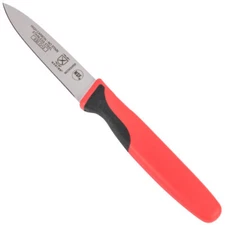 Mercer Culinary M23930RD Millennia 3" Paring Knife with Red Handle
