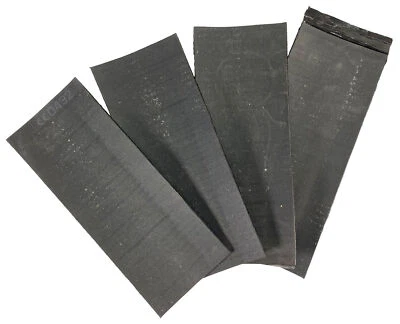 Dachrinnen Pflaster Reparatur Regenrinne, schwarz, 4 Stück 250 x 80 mm WELDINGER