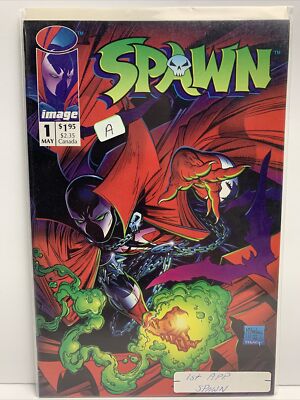 Spawn #1 Todd Mcfarlane - 1992 Image Comics - A | eBay